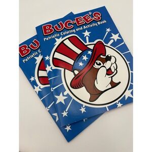 Buc-ee's Patriotic Coloring‎ and Activity Book Kids Travel Fun USA